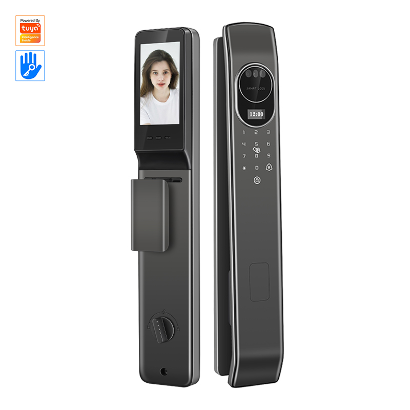원격 WiFi 스마트 도어락, 지문 인식 얼굴 인식 지 - Smart Lock Zigbee Gateway 리뷰 및 가격