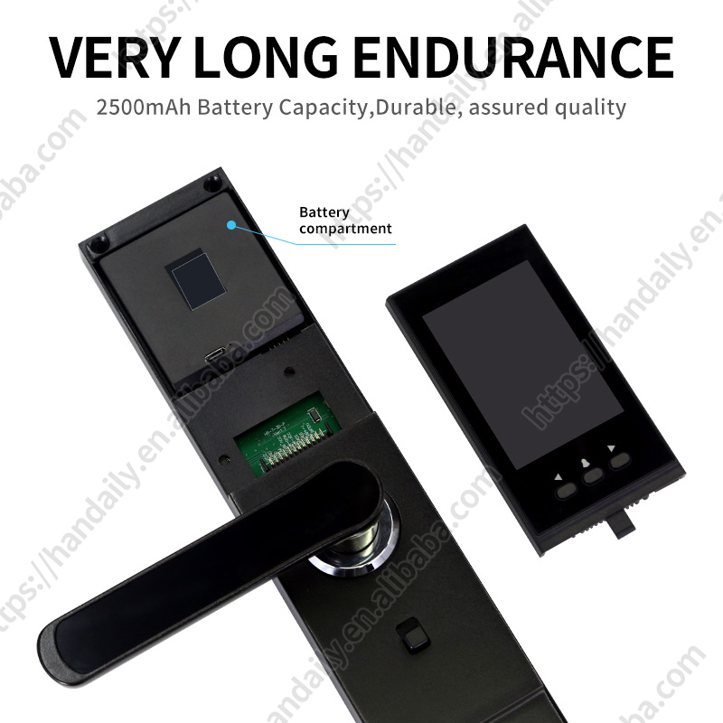 고보안 도매 3D 얼굴 인식 지문 지능형 디지털 핸들  - Digital Door Lock Fingerprint Handle 리뷰 및 가격