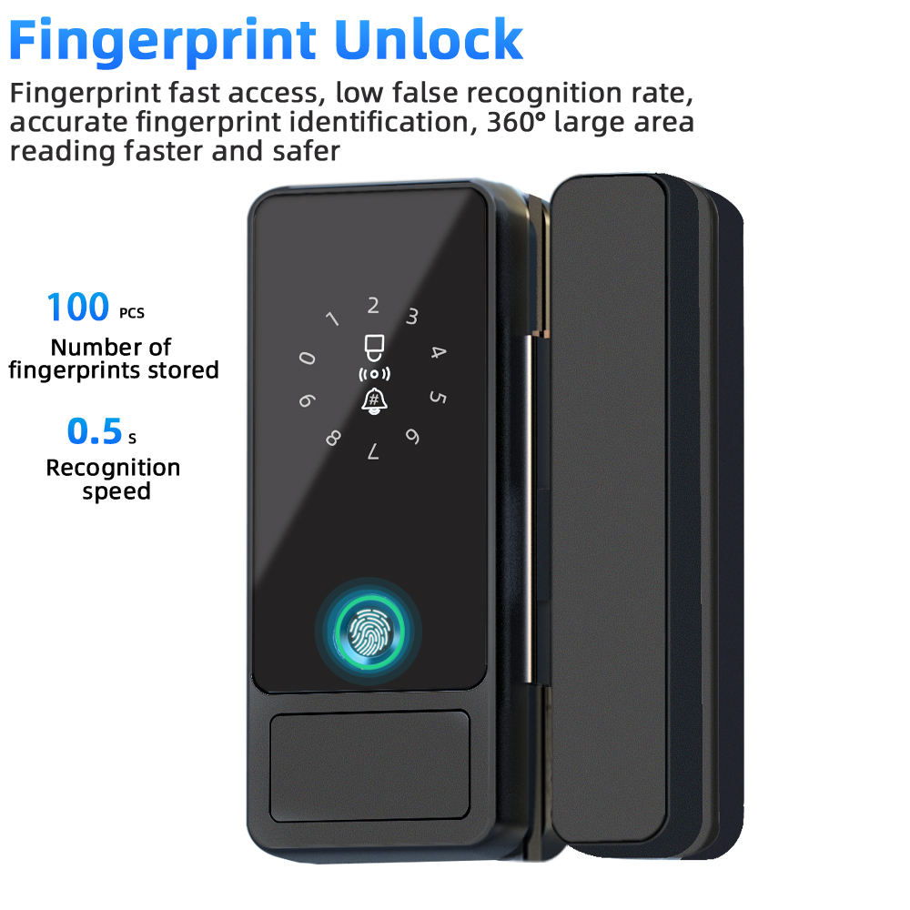CDOK G18 Tuya 블루투스 유리 문짝 스마트 잠 - Smart Lock Zigbee Gateway 리뷰 및 가격