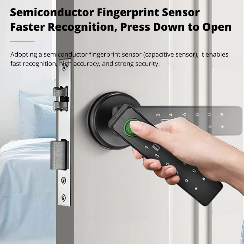 Tuya 스마트 도어락 지문 잠금 장치 원격 제어 앱  - Smart Door Lock Tuya App 리뷰 및 가격