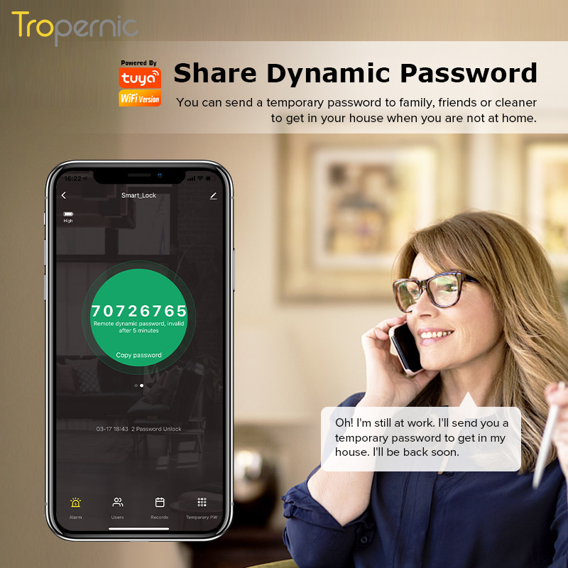 투야 지그비 문짝 잠금 장치, 생체 인식 지문 잠금 장 - Smart Lock Zigbee Gateway 리뷰 및 가격