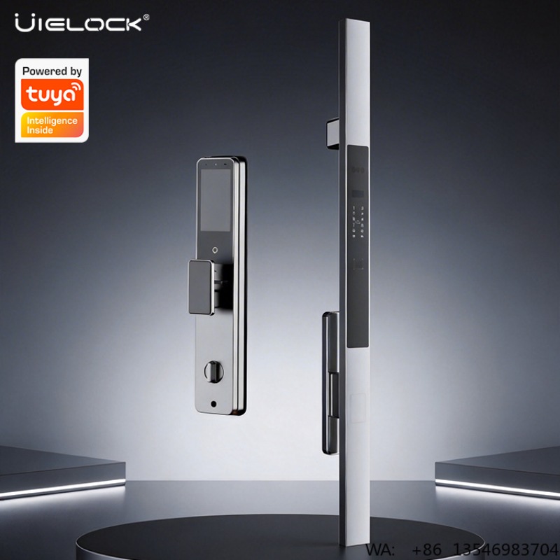 UIELOCK VXF-9 대형 핸들 키리스 출입 홈 보 - Smart Door Lock 3D Face Palm Vein 리뷰 및 가격