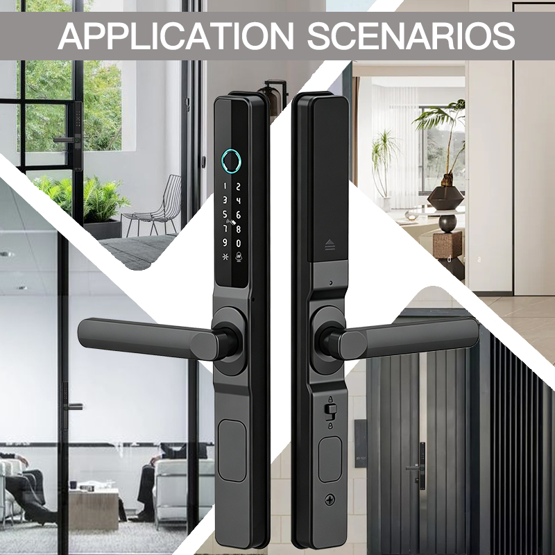 TTLock 앱 스마트락은 지문, 비밀번호, ID 카드 - Smart Lock For Sliding Door 리뷰 및 가격