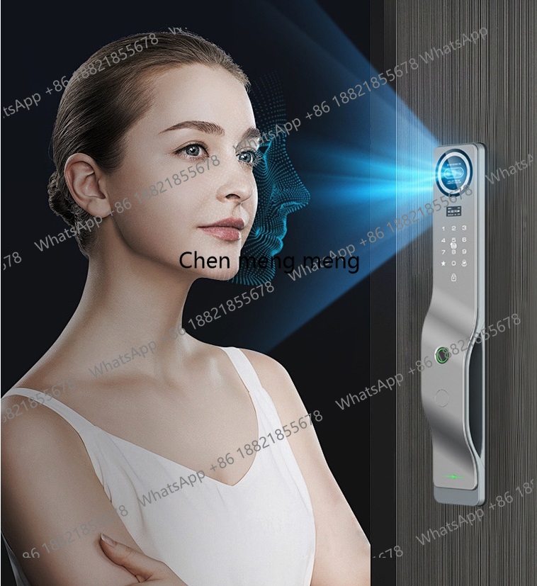 3D 얼굴 인식 지능형 와이파이 디지털 스마트 도어락  - Smart Door Lock 3D Face Palm Vein 리뷰 및 가격