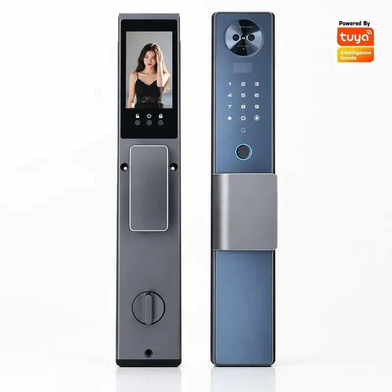 스마트 잠금장치, 얼굴 인식, 자동 작동, 가정용, 손 - Video Door Lock With Camera Peephole 리뷰 및 가격