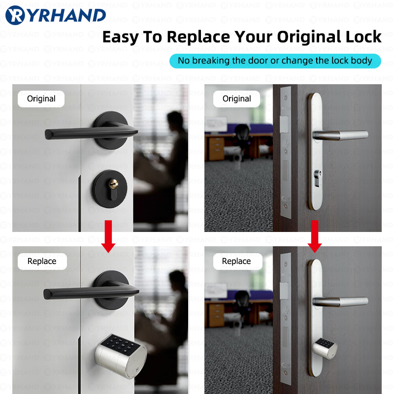 스마트 유로형 원통형 도어락, TTLock 앱 연동,  - Smart Door Lock Fingerprint Wifi 리뷰 및 가격