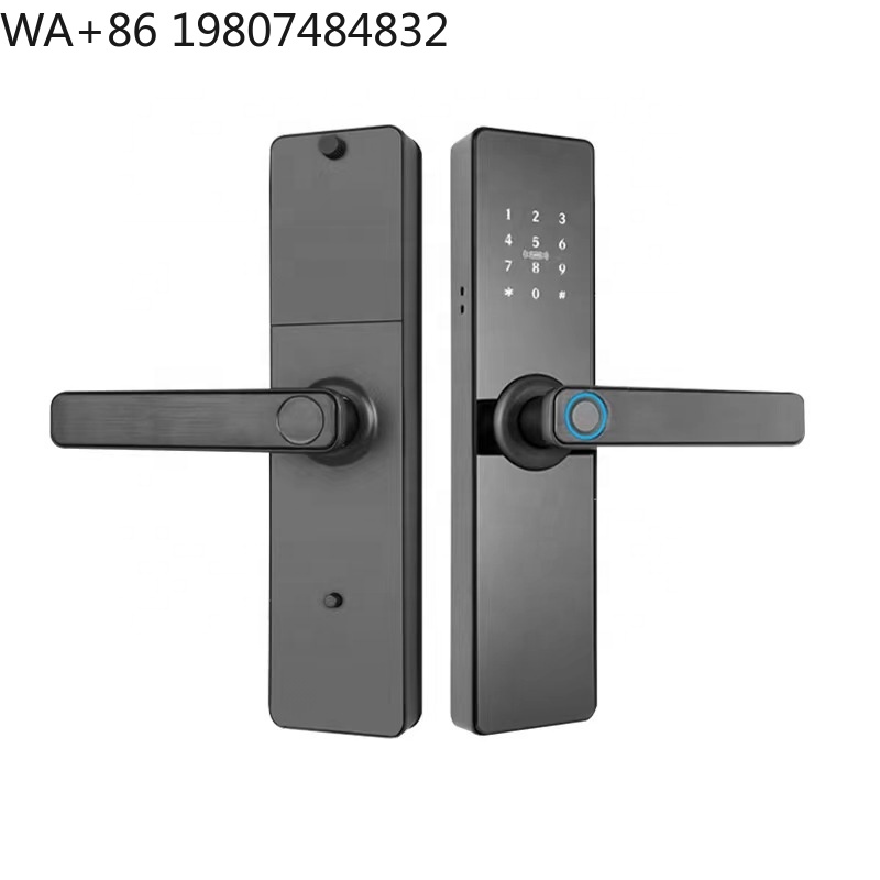 공장 직공급 전자 도어 핸들 잠금장치 WiFi RFID - Digital Door Lock Fingerprint Handle 리뷰 및 가격