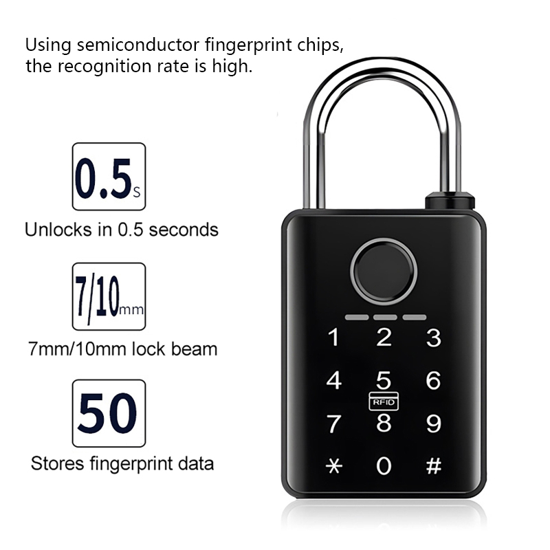 블루투스 방수 스마트 자물쇠 지문 및 조합 잠금 장치  - Smart Door Lock Tuya App 리뷰 및 가격
