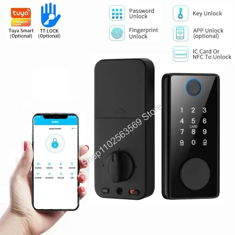 스마트 데드볼트 잠금, Tuya/TTlock 스마트 잠 - Smart Lock Deadbolt Keypad Bluetooth 리뷰 및 가격