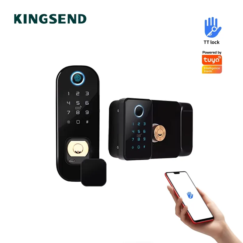 2026년형 고품질 실외 방수 스마트 림락 WIFI 앱 - Smart Rim Lock Wifi Fingerprint 리뷰 및 가격