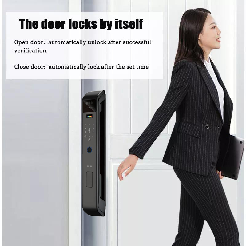 와이파이 투야 앱 원격 잠금해제 음성 인터콤 3D 얼굴 - Smart Door Lock With Camera Intercom 리뷰 및 가격
