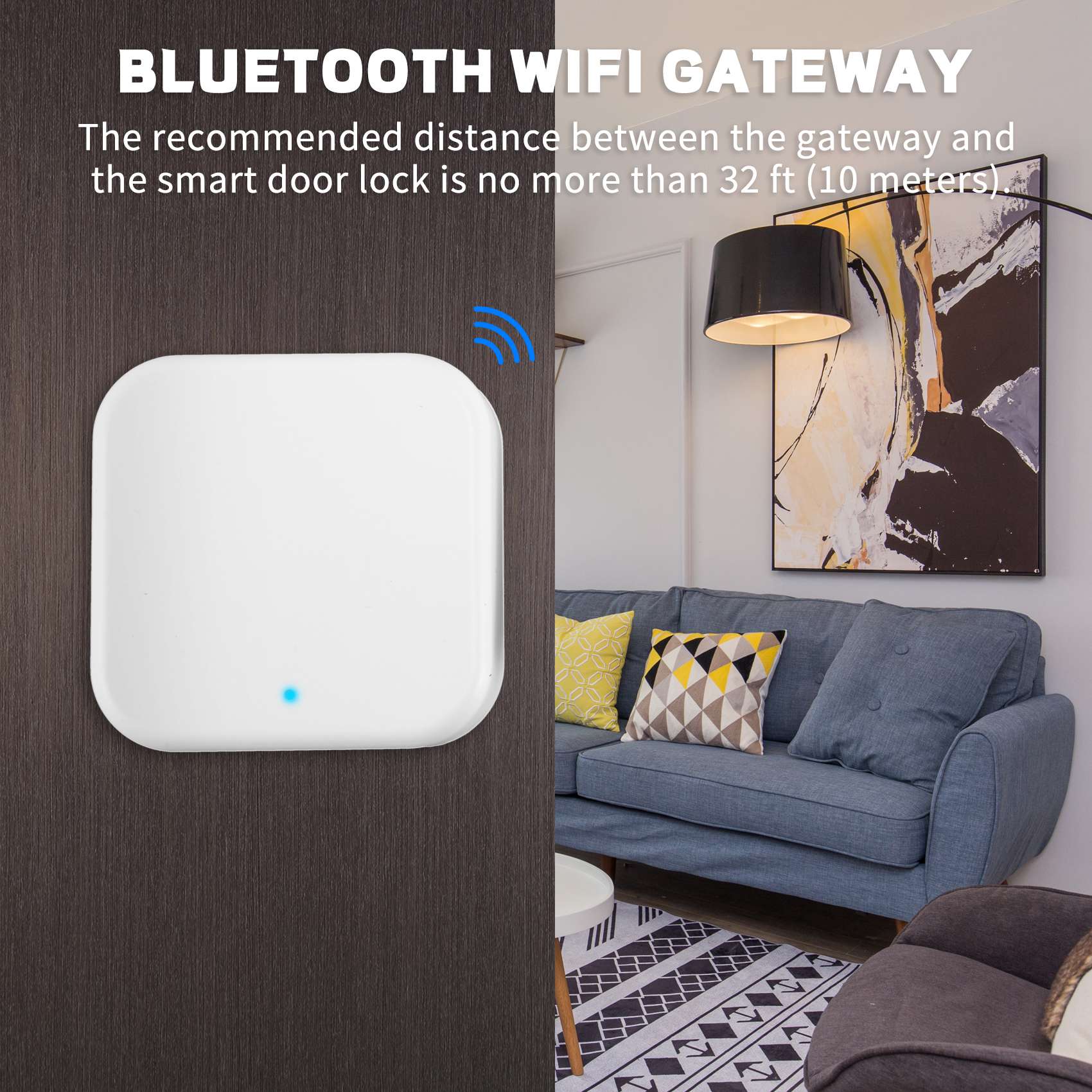 블루투스 와이파이 게이트웨이 지문 비밀번호 스마트 전자 - Smart Door Lock Fingerprint Wifi 리뷰 및 가격