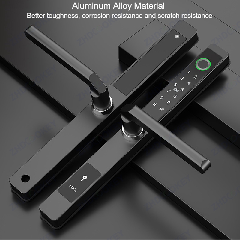 ZHDCOOKEY 생체 인식 디지털 도어락 방수 TTL - Fingerprint Padlock Weatherproof 리뷰 및 가격