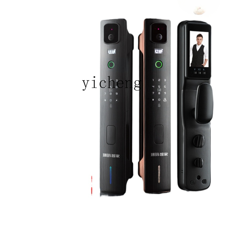 cc293d 얼굴 인식 스마트 잠금 장치 비밀번호 잠금 - Face Recognition Door Lock 리뷰 및 가격