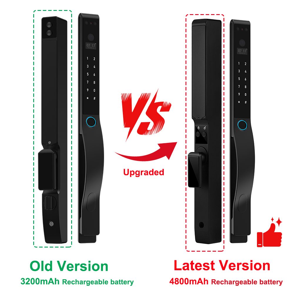 RAYKUBE DQ10 투야 WiFi 팜 정맥 방수 스 - Video Door Lock With Camera Peephole 리뷰 및 가격