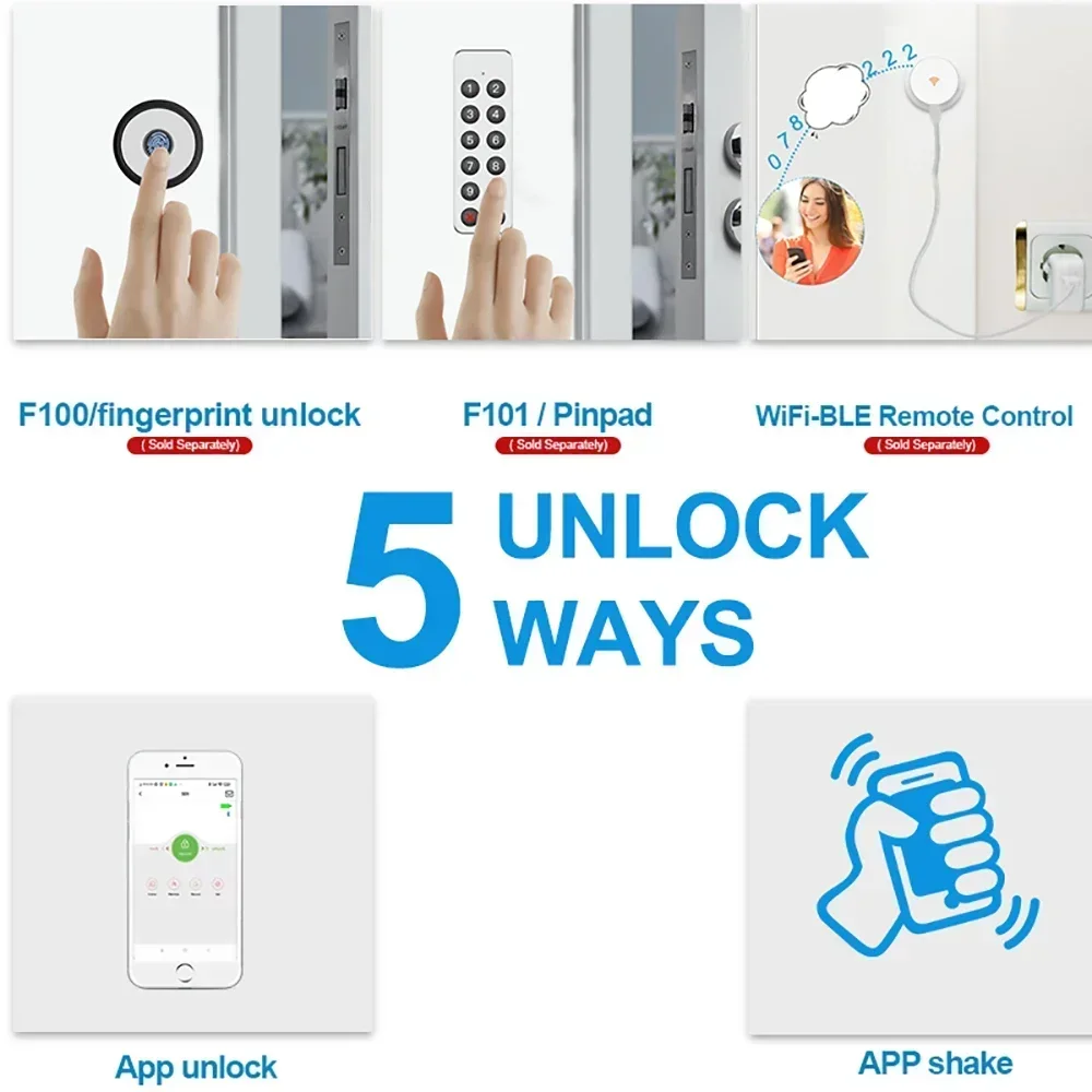 Tuya Wehere 앱 스마트 문짝 잠금 장치, 강력 - Smart Lock Zigbee Gateway 리뷰 및 가격