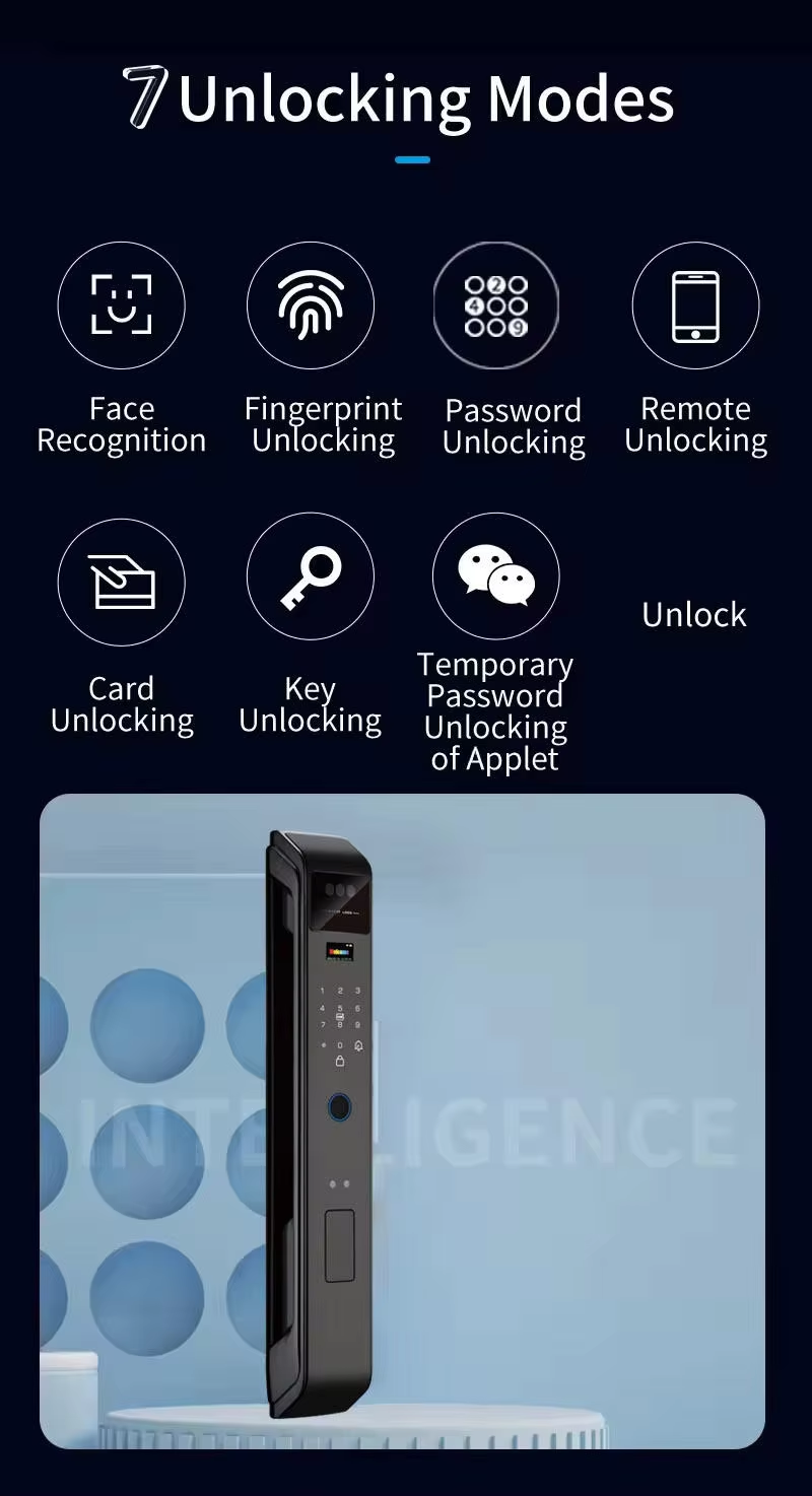 엔리케 위시홈 3D 얼굴 지문 인식 와이파이 스마트 도 - Smart Door Lock Fingerprint Wifi 리뷰 및 가격