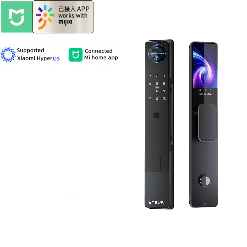 샤오미 미지아 미홈 앱 지문 도어벨 3D 얼굴 손바닥  - Smart Door Lock Fingerprint Wifi 리뷰 및 가격