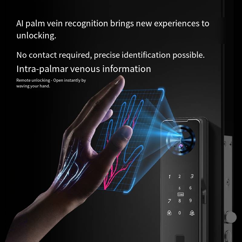 샤오미 미지아 미홈 앱 지문 도어벨 3D 얼굴 손바닥  - Smart Door Lock Fingerprint Wifi 리뷰 및 가격