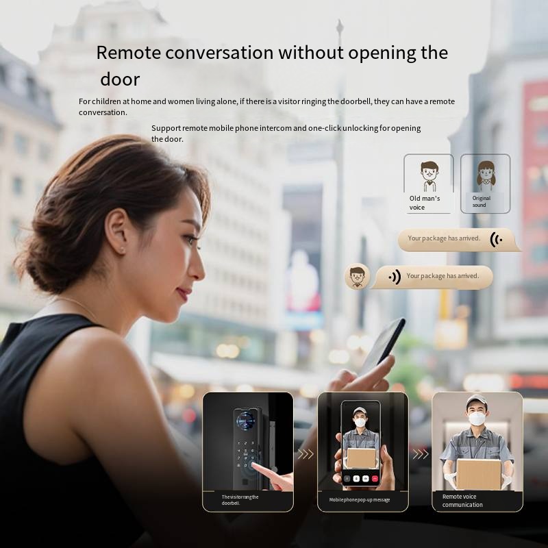 샤오미 미지아 미홈 앱 지문 도어벨 3D 얼굴 손바닥  - Smart Door Lock Fingerprint Wifi 리뷰 및 가격