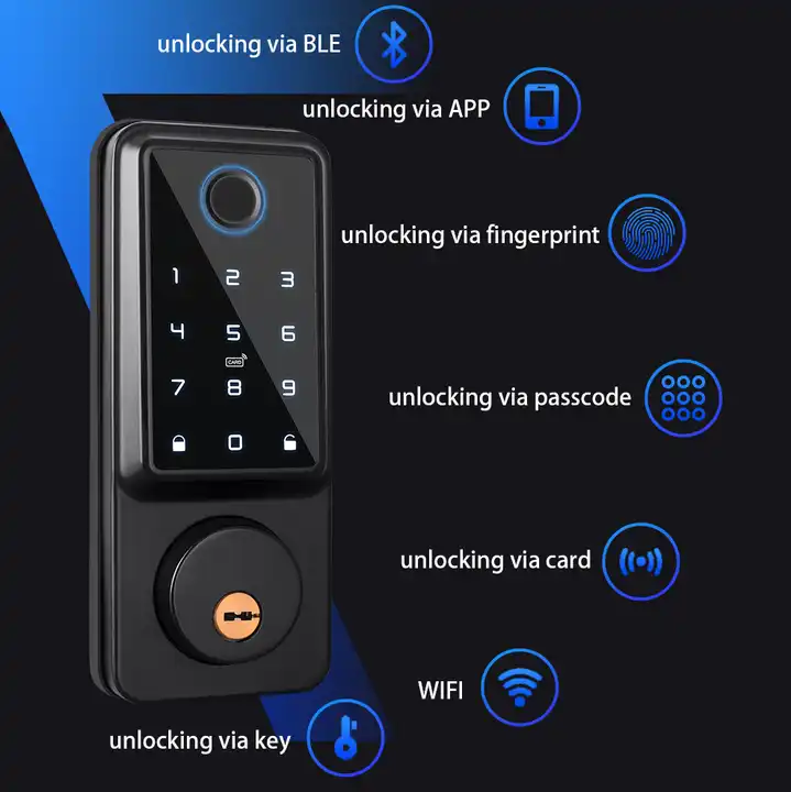 자동 데드볼트 투야 와이파이 TT락 핀코드 지문 키리스 - Smart Lock Deadbolt Keypad Bluetooth 리뷰 및 가격