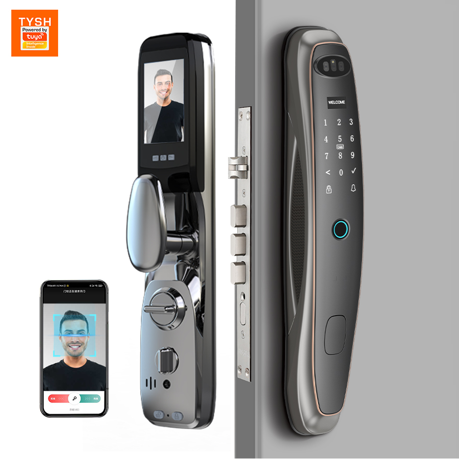 투야 와이파이 카메라 스마트 도어락 3D 얼굴인식 디지 - Smart Door Lock Fingerprint Wifi 리뷰 및 가격