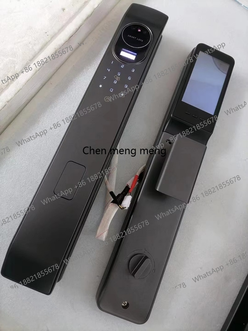 원격 와이파이 스마트 도어락, 지문인식 얼굴인식 지그비 - Smart Lock Zigbee Gateway 리뷰 및 가격