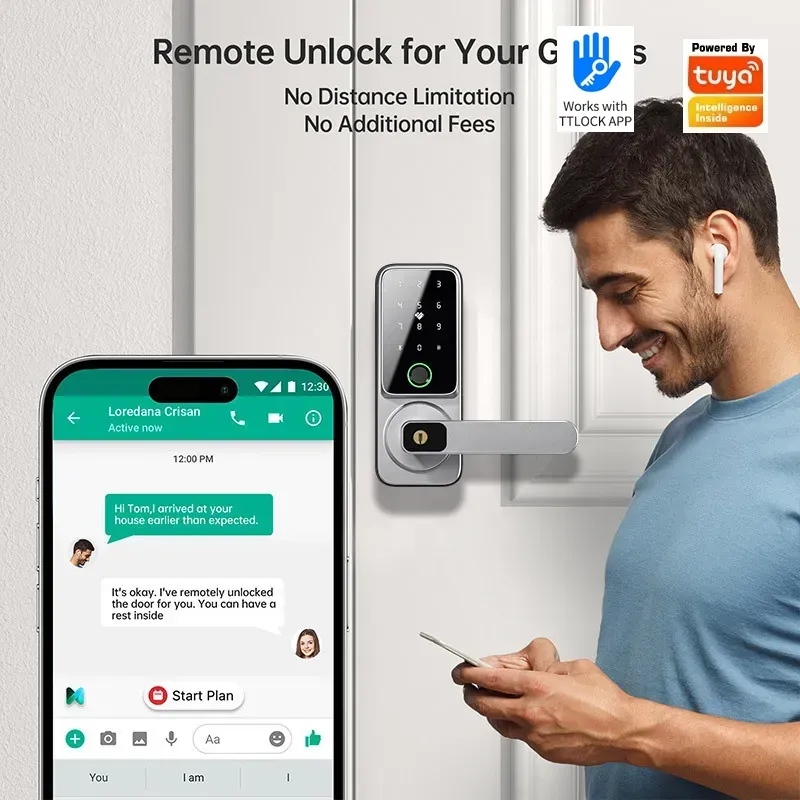 TTLock 블루투스 스마트 도어락, 지문, 비밀번호, - Smart Lock Deadbolt Keypad Bluetooth 리뷰 및 가격