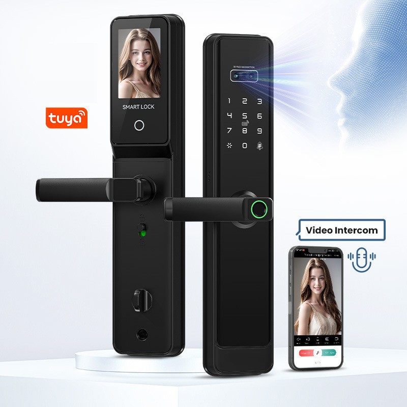 EGFirtor 반자동Tuya 지문 비밀번호 잠금 장치 - Smart Door Lock Fingerprint Wifi 리뷰 및 가격