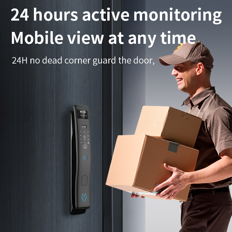 얼굴 인식 스마트 도어락 투야 비디오 인터콤 WiFi  - Smart Door Lock With Camera Intercom 리뷰 및 가격