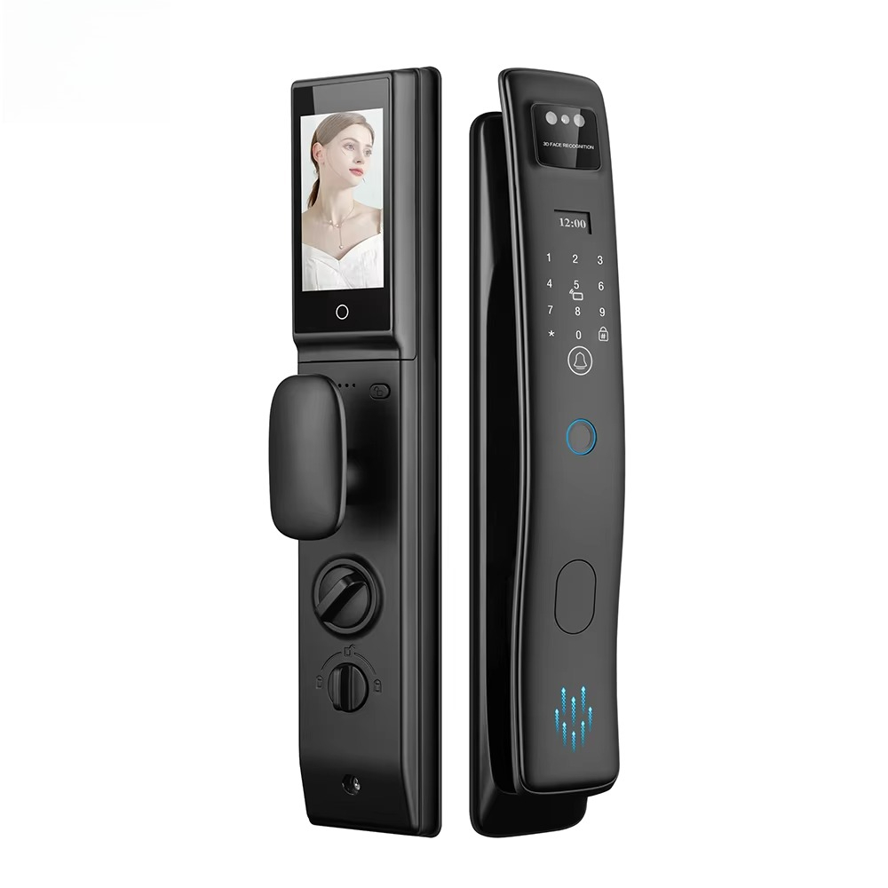 얼굴 인식 스마트 도어락 투야 비디오 인터콤 WiFi  - Smart Door Lock With Camera Intercom 리뷰 및 가격