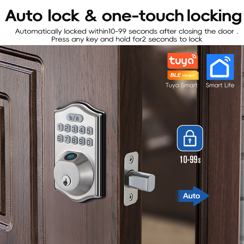 CDOK K6Tuya 스마트 잠금장치, 지문 잠금장치, - Smart Lock Zigbee Gateway 리뷰 및 가격