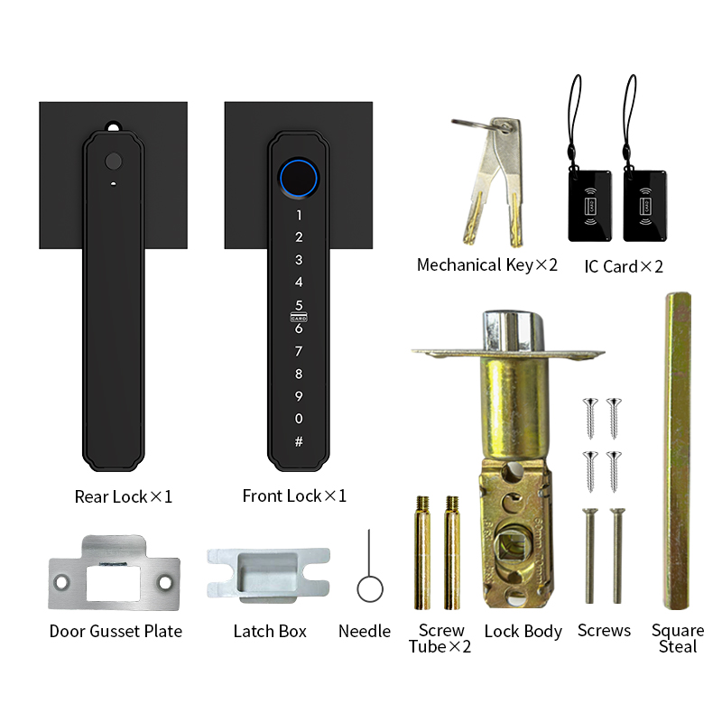 Tuya 블루투스 지문 비밀번호 잠금 해제 카드 키 잠 - Smart Lock Deadbolt Keypad Bluetooth 리뷰 및 가격