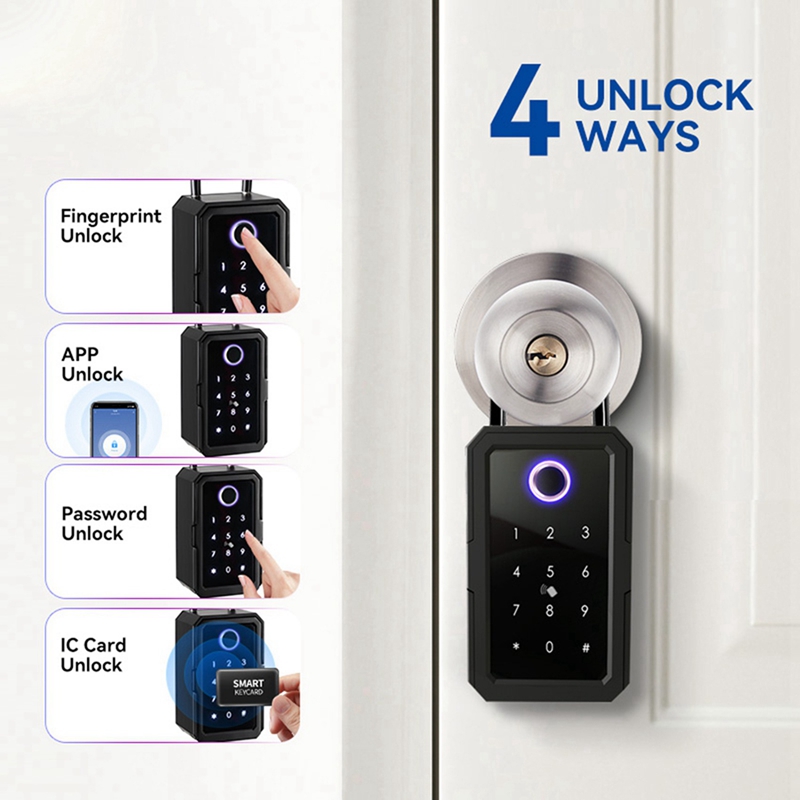 【핫 케이크】10X 스마트 키 잠금 상자 Ttlock  - Smart Door Lock Fingerprint Wifi 리뷰 및 가격