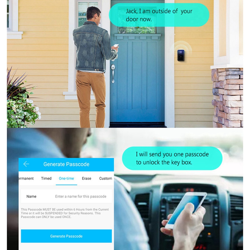 【핫 케이크】10X 스마트 키 잠금 상자 Ttlock  - Smart Door Lock Fingerprint Wifi 리뷰 및 가격