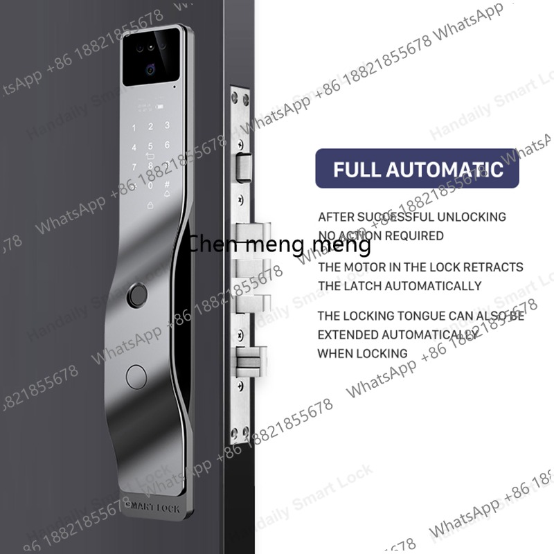 3D 얼굴인식 스마트 도어락 (투야 와이파이 지문 비디 - Video Door Lock With Camera Peephole 리뷰 및 가격