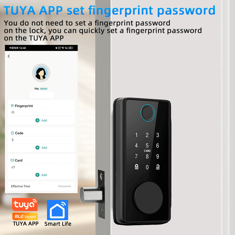 RAYKUBE DS01 투야 스마트 지문 데드볼트 잠금 - Smart Lock Deadbolt Keypad Bluetooth 리뷰 및 가격