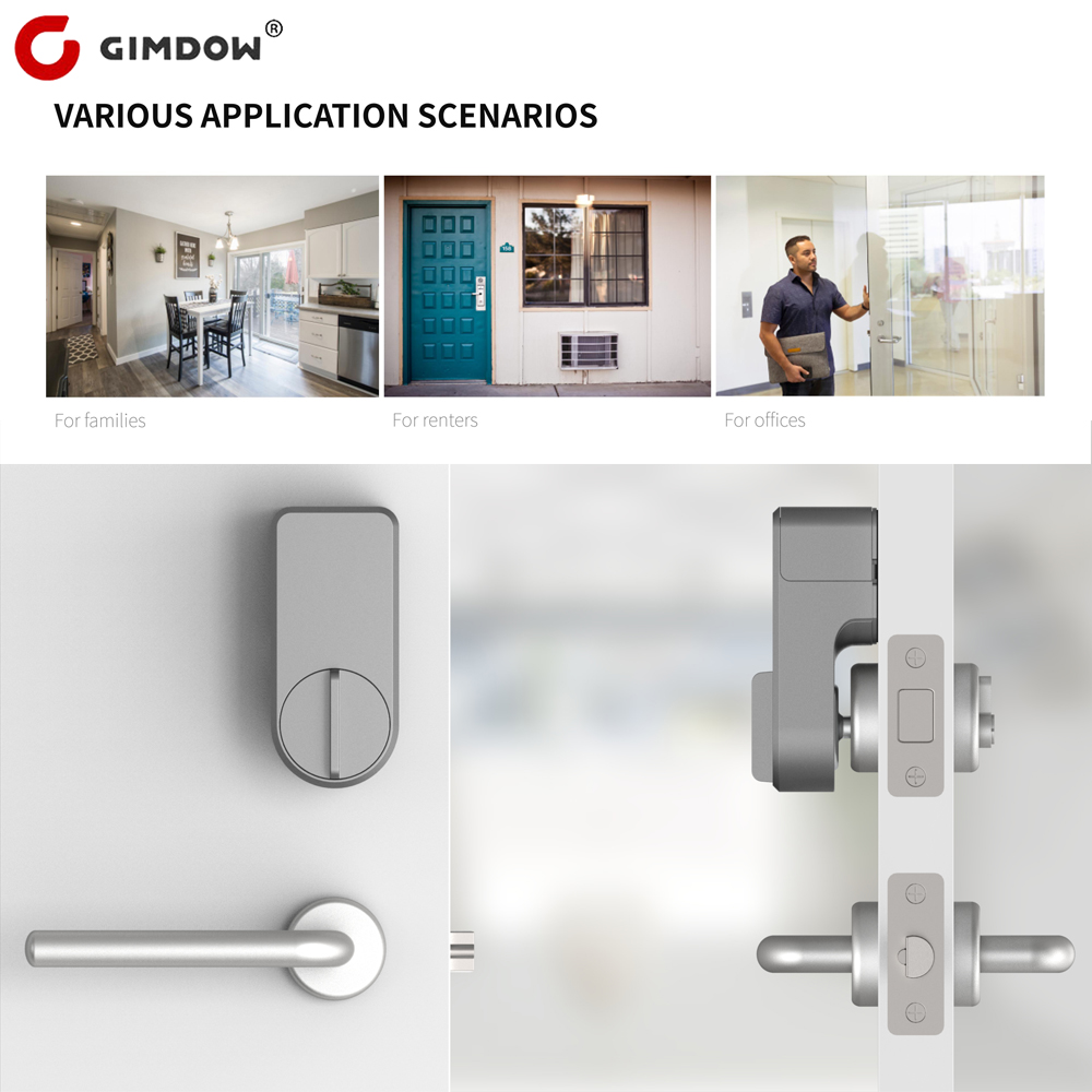 Tuya 스마트 디지털 도어록 GIMDOW 비밀번호 잠 - Smart Lock For Sliding Door 리뷰 및 가격