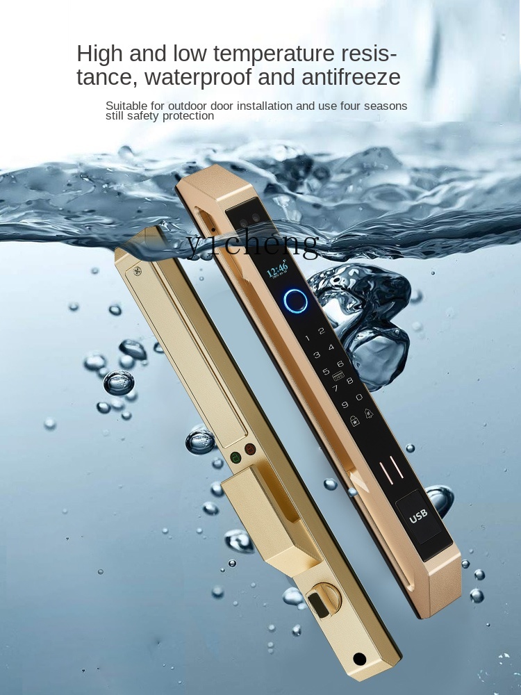 cc29 자동 브로큰 브리지 알루미늄 지문 인식 3D  - Face Recognition Door Lock 리뷰 및 가격
