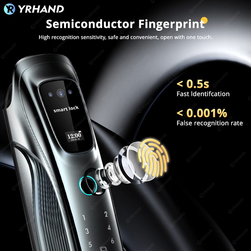 스마트 잠금장치, 3D 얼굴 인식, 손바닥 정맥 인식, - Smart Door Lock Fingerprint Wifi 리뷰 및 가격