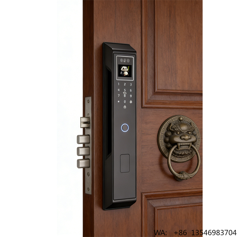 AI 음성 스마트 도어락, 3D 얼굴 인식 및 손바닥  - Smart Door Lock 3D Face Palm Vein 리뷰 및 가격