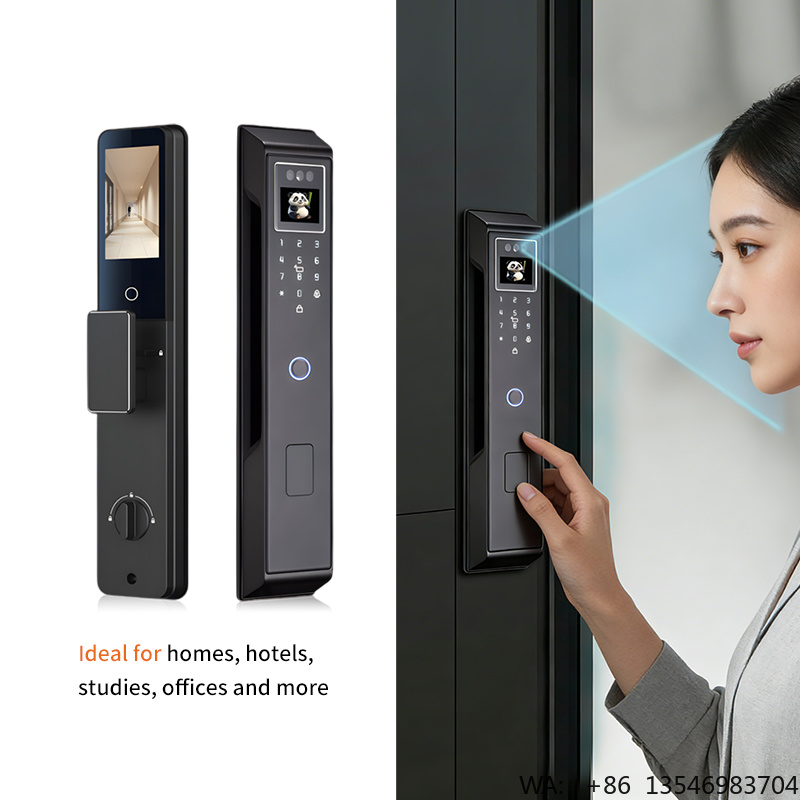 AI 음성 스마트 도어락, 3D 얼굴 인식 및 손바닥  - Smart Door Lock 3D Face Palm Vein 리뷰 및 가격