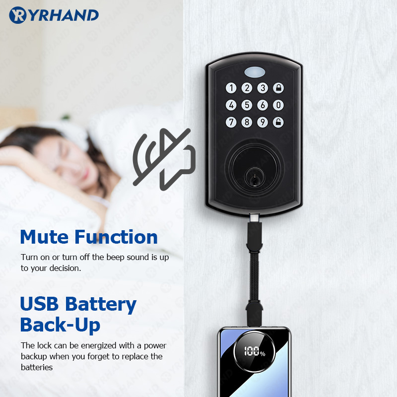 YRHAND 보안 페카두라 일렉트로니카 방수 NFC 카 - Smart Lock Deadbolt Keypad Bluetooth 리뷰 및 가격