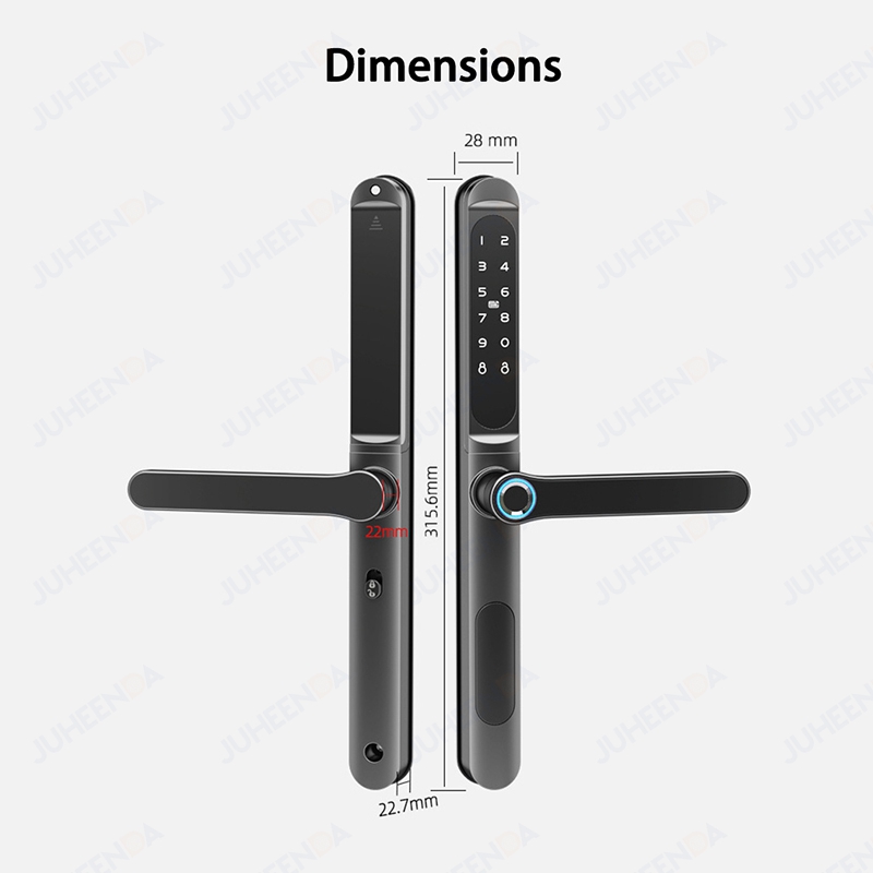 TTLock 앱 스마트 알루미늄 문짝 잠금 장치, 방수 - Fingerprint Padlock Weatherproof 리뷰 및 가격