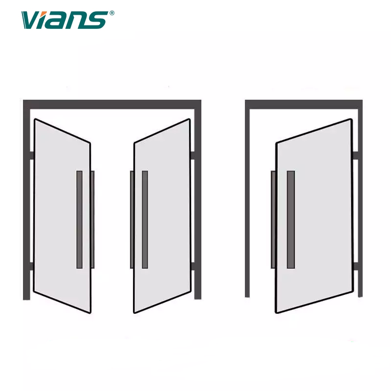 VIANS APP 80CM 더블 도어 스마트 전자 잠금 - Digital Door Lock Fingerprint Handle 리뷰 및 가격
