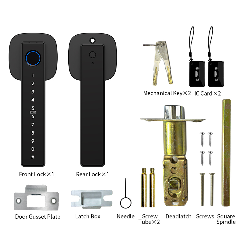 Tuya 블루투스 지문 스마트 도어록 키 IC 카드(침 - Smart Lock Deadbolt Keypad Bluetooth 리뷰 및 가격