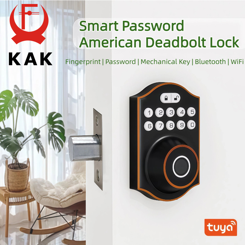 KAK 아메리칸 스타일 스마트 데드볼트 도어락(투야 블 - Smart Lock Deadbolt Keypad Bluetooth 리뷰 및 가격